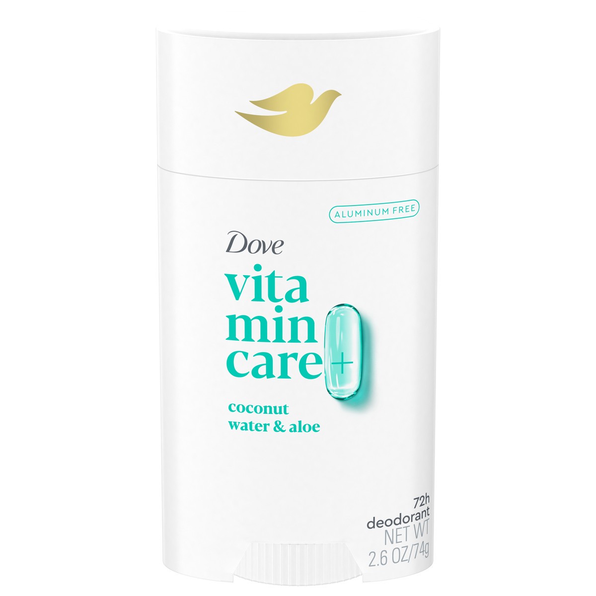 slide 1 of 13, Dove Vitamin Care+ Coconut Water & Aloe Deodorant 2.6 oz, 2.6 oz