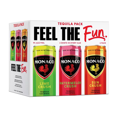 slide 1 of 1, Monaco Cocktails - Tequila Variety Pack, 72 oz
