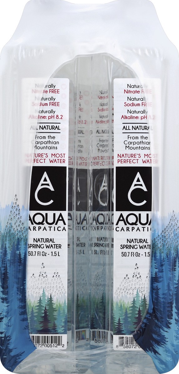 slide 2 of 8, AQUA Carpatica Spring Water - 6 ct, 304.32