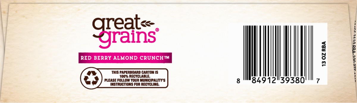 slide 4 of 9, Great Grains Post Red Berry Great Grains Cereal, 13 oz