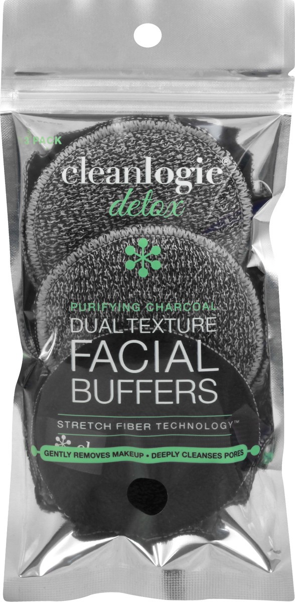 slide 7 of 7, cleanlogic Buffer Facial Detox Dual, 3 ct