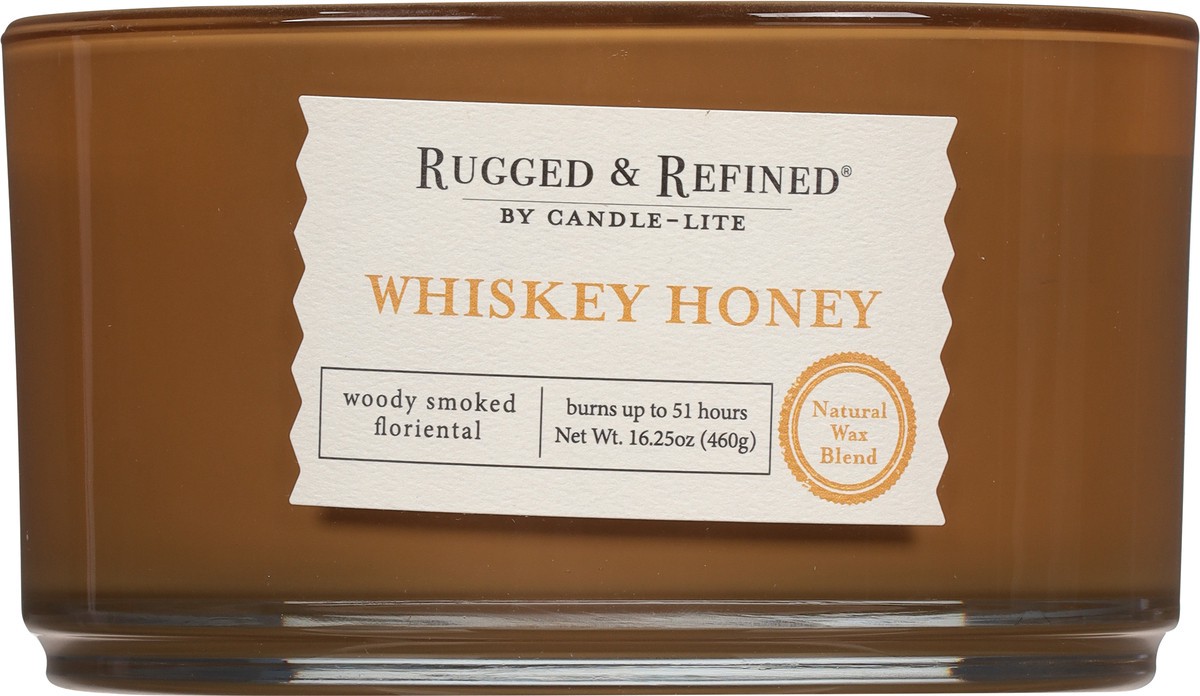 slide 8 of 9, Rugged & Refined Whiskey Honey Candle 16.25 oz, 1 ct