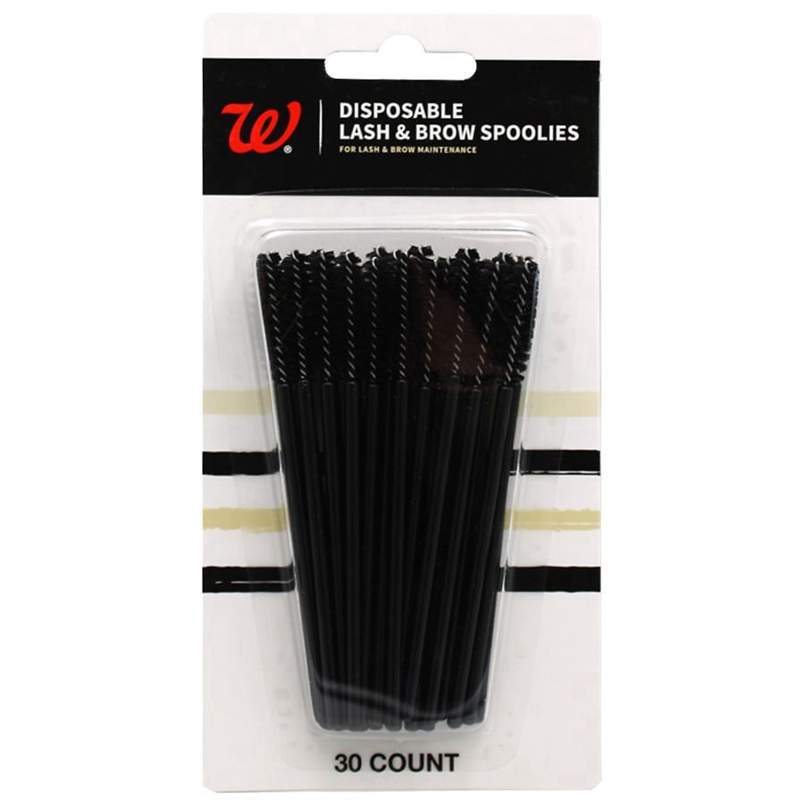 slide 1 of 2, Walgreens Disposable Lash & Brow Spoolies, 30 ct