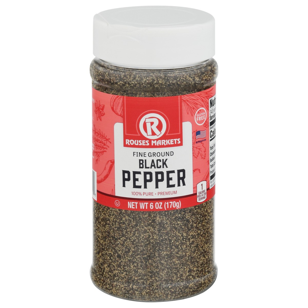 slide 6 of 14, Rouses Markets Fine Ground Black Pepper 6 oz, 6 oz
