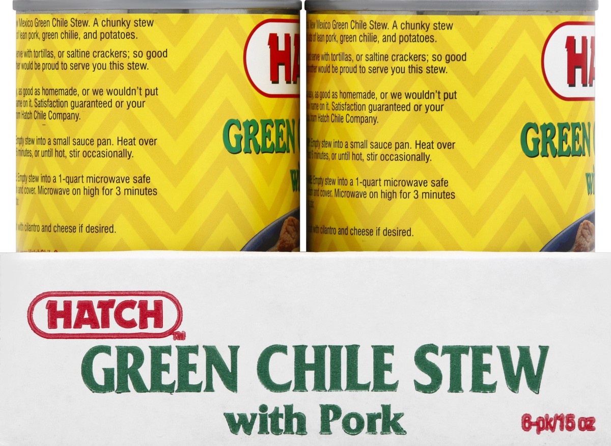 slide 5 of 10, Hatch Green Chile Stew 6 ea, 15 oz