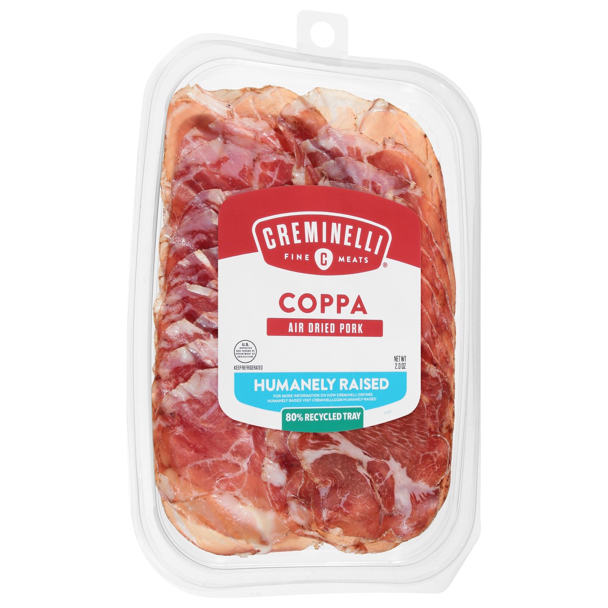 slide 10 of 13, Creminelli Sliced Coppa, 2 oz