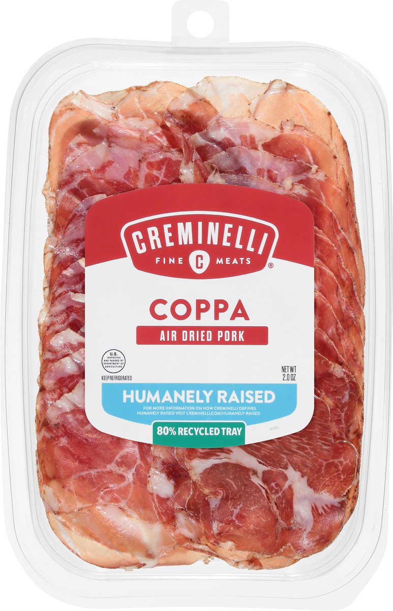 slide 11 of 13, Creminelli Sliced Coppa, 2 oz