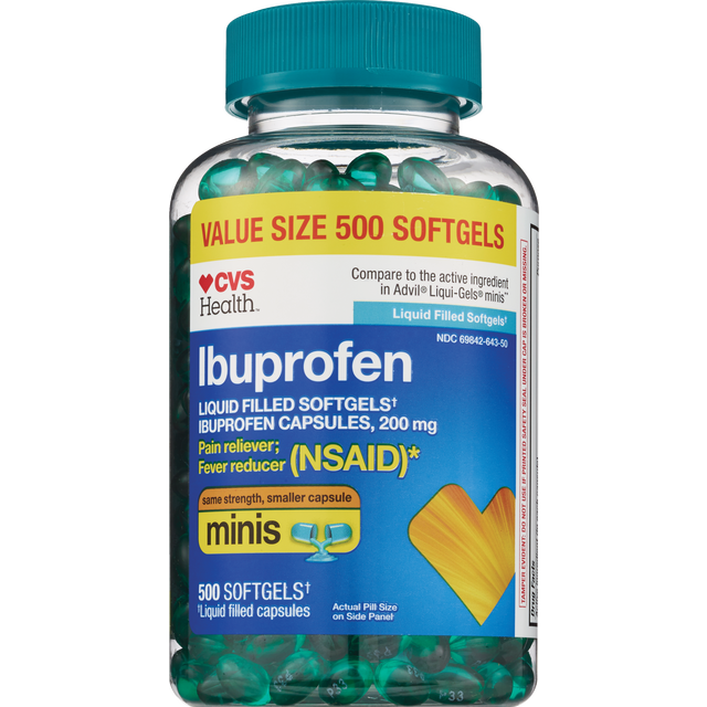 slide 1 of 1, CVS Health Ibu Blu Lg-Mini 300Ct, 300 ct