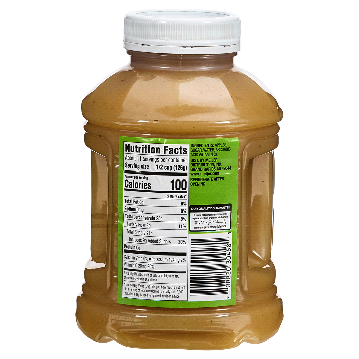 slide 2 of 2, Meijer Original Applesauce, 48 oz