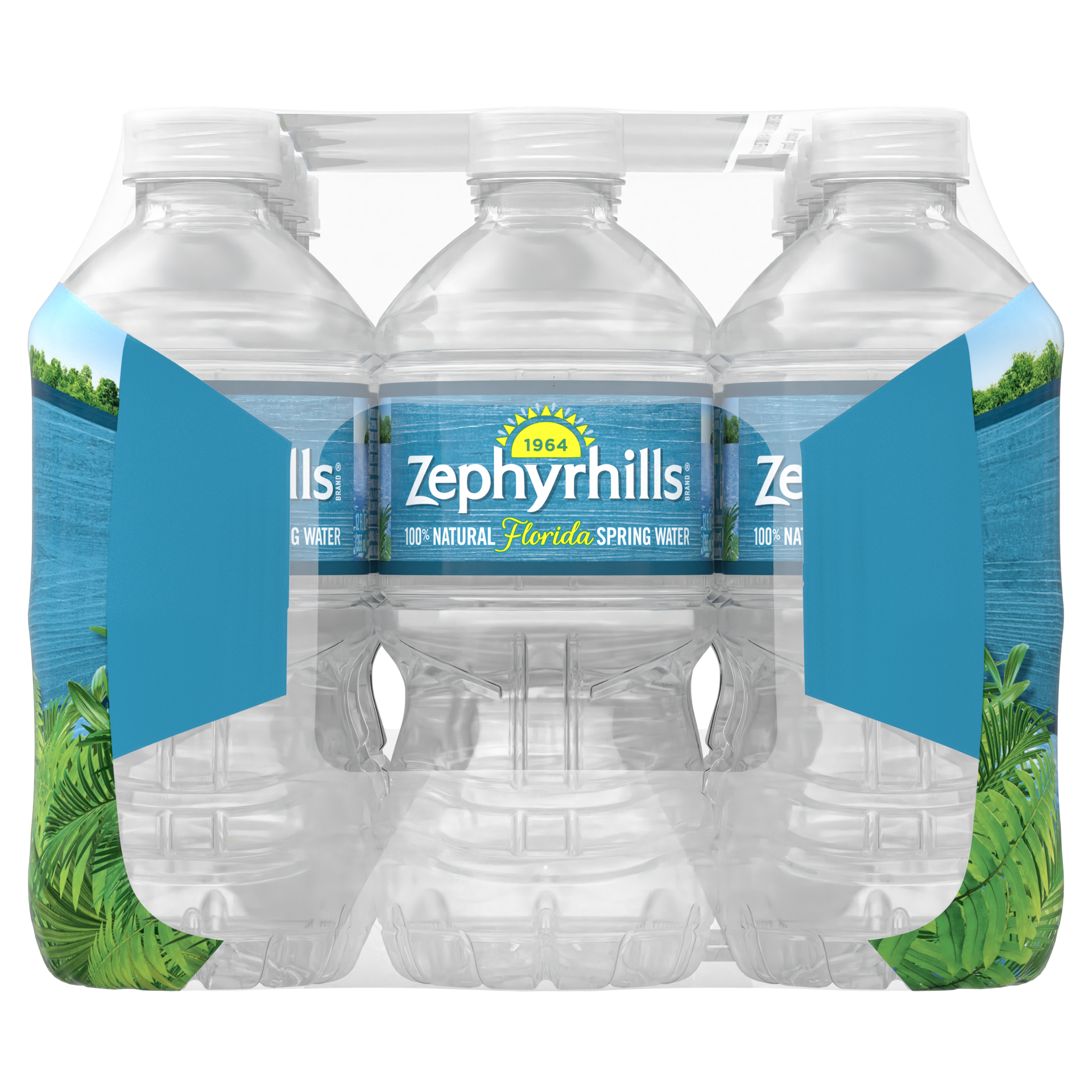 slide 4 of 5, ZEPHYRHILLS Brand Florida Spring Water, 12-ounce plastic bottles (Pack of 12), 12 ct