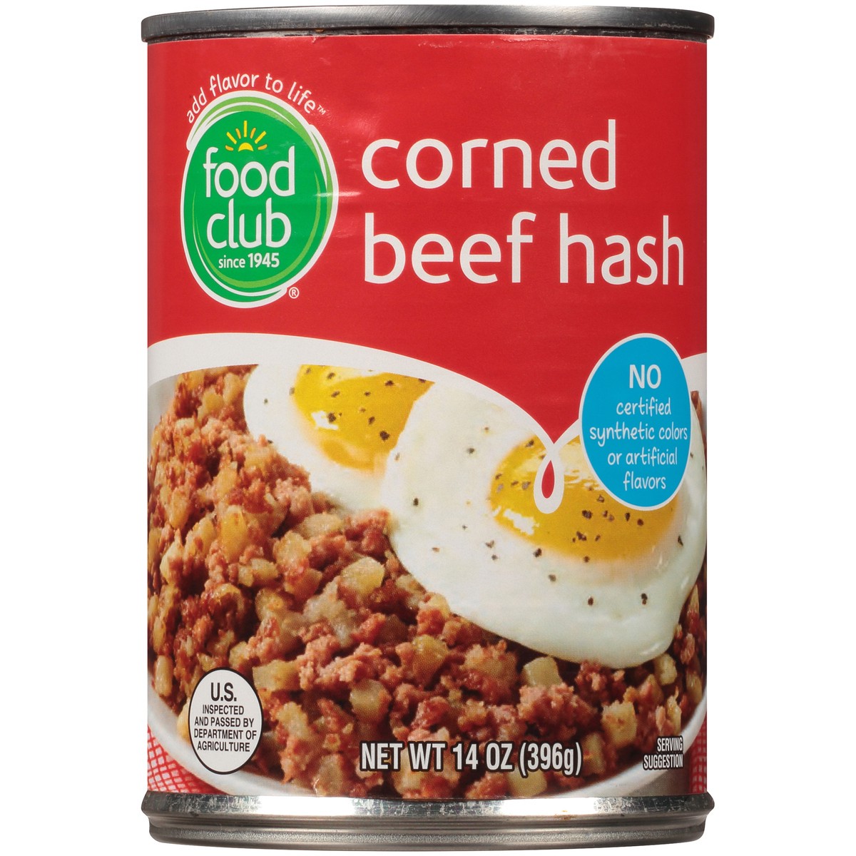 slide 5 of 13, Food Club Corned Beef Hash, 14 oz