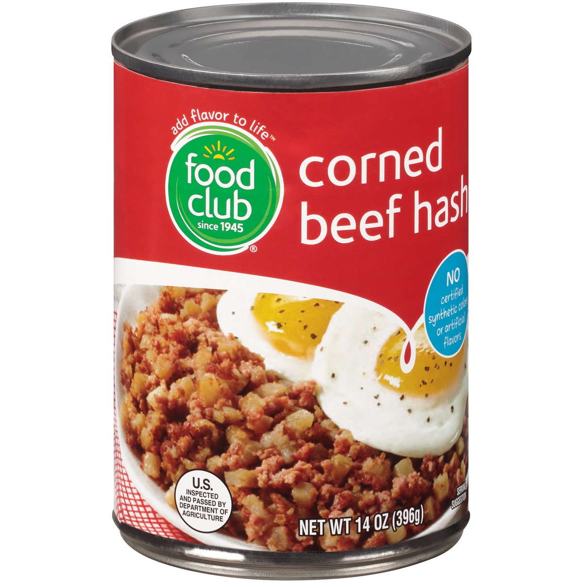 slide 6 of 13, Food Club Corned Beef Hash, 14 oz