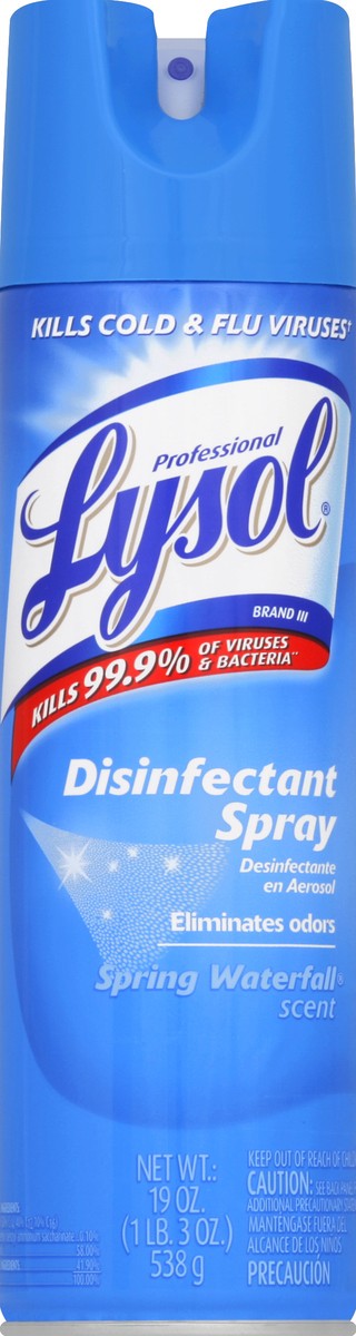 slide 1 of 7, Lysol Disinfectant Spray 19 oz, 19 oz