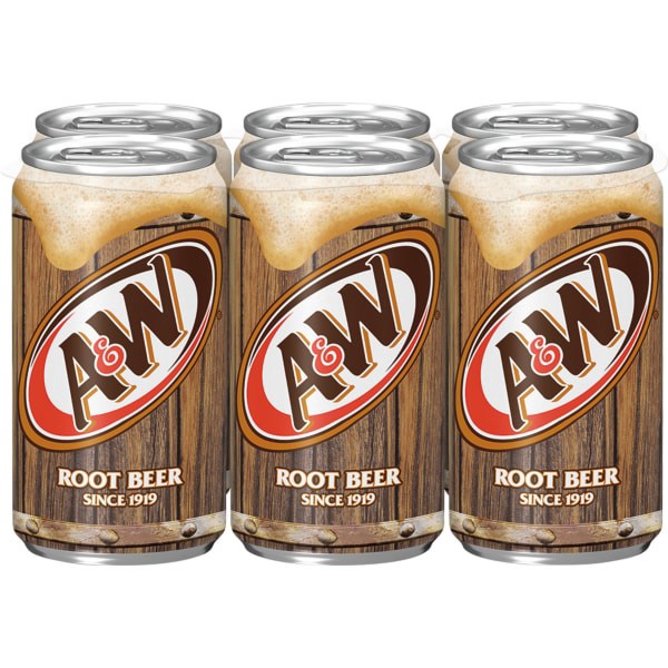 slide 3 of 5, A&W Root Beer, 6 ct; 7.5 fl oz