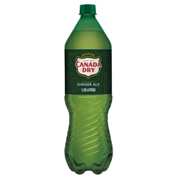 Canada Dry Ginger Ale Soda, 1.25 L bottle