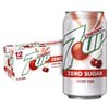 slide 19 of 25, 7UP Cherry Flavored Zero Sugar Soda, 12 fl oz cans, 12 pack, 12 ct; 12 fl oz