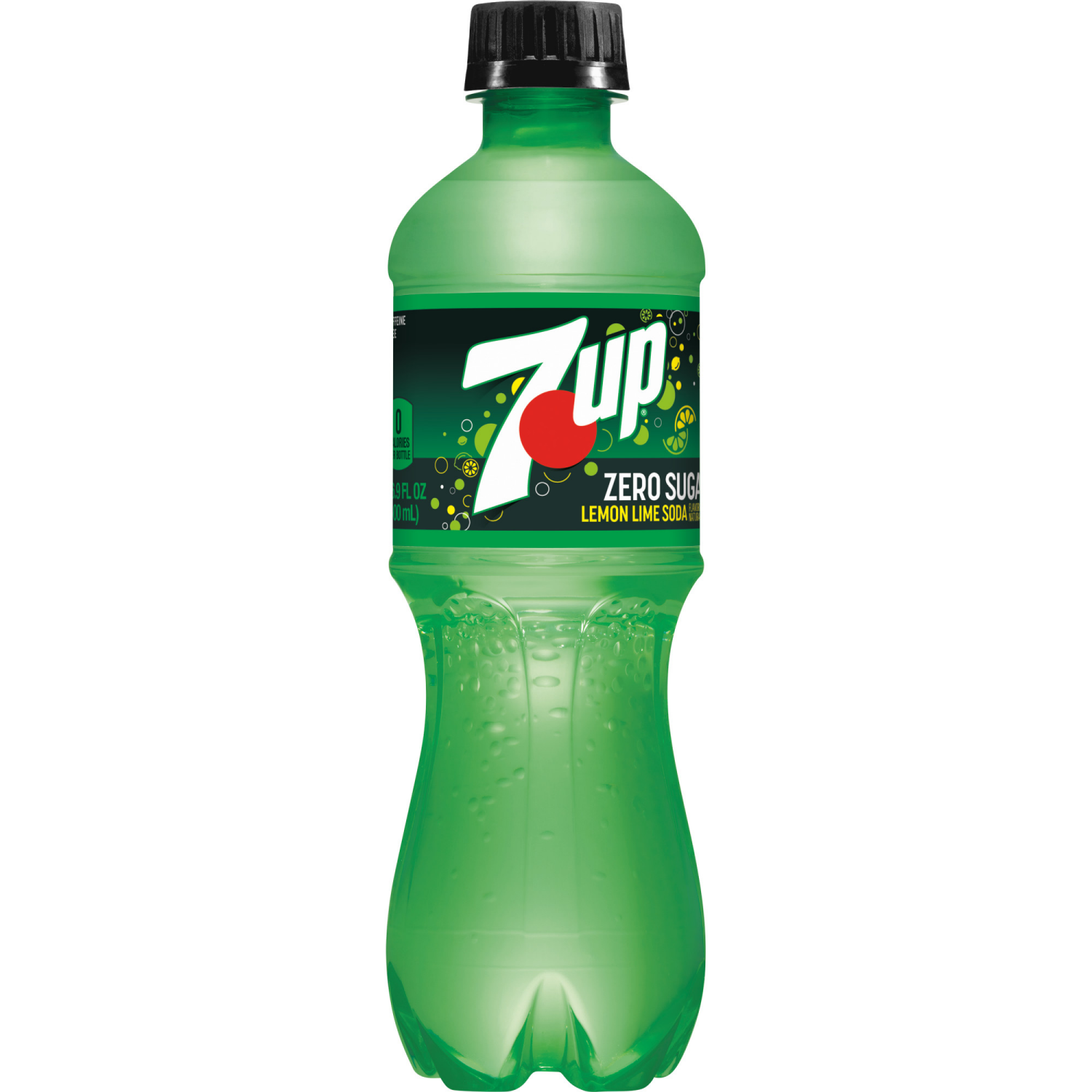 slide 3 of 5, 7UP Zero Sugar Lemon Lime Soda, .5 L bottles, 6 pack, 6 ct