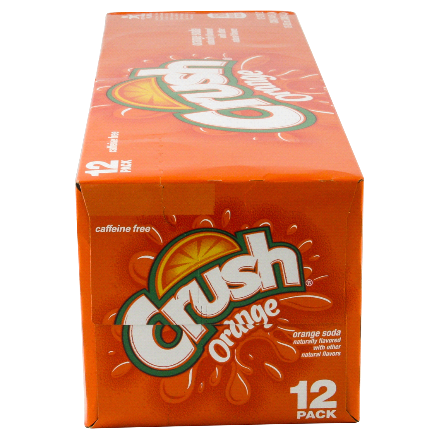 slide 3 of 4, Crush Orange Soda, 12 fl oz cans, 12 pack, 12 ct; 12 fl oz