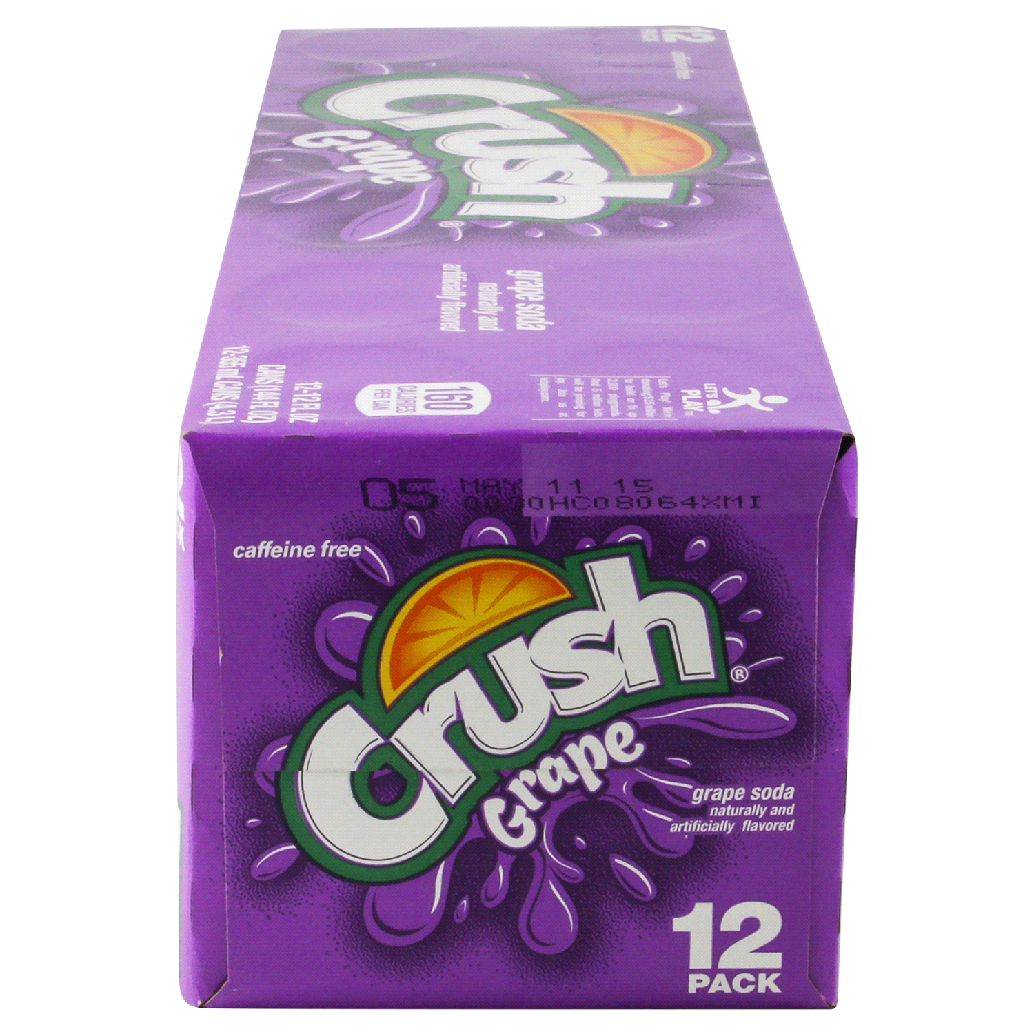 slide 2 of 4, Crush Grape Soda, 12 fl oz cans, 12 pack, 12 ct; 12 oz