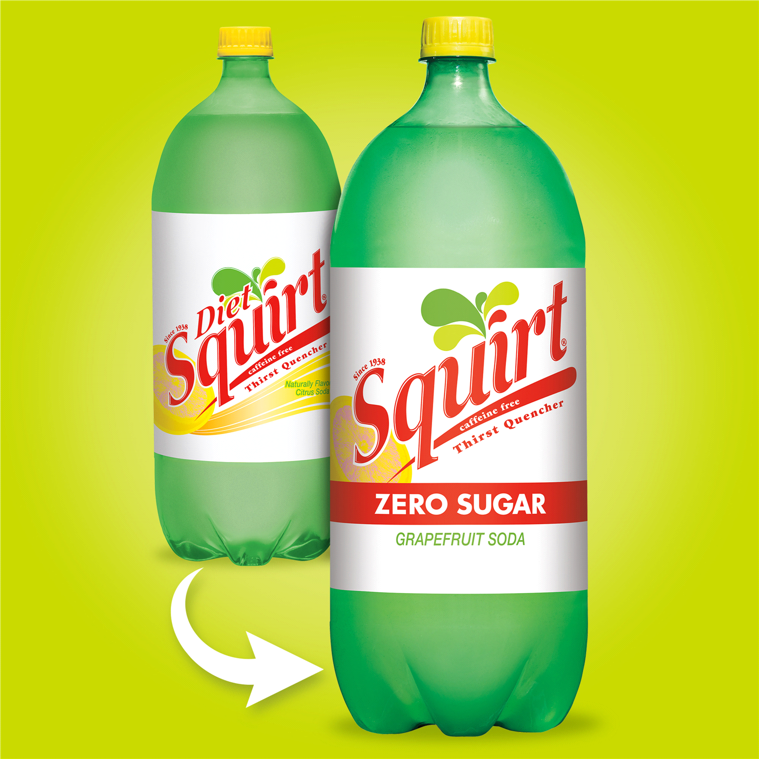 slide 3 of 5, Squirt Zero Sugar Grapefruit Soda 2.1 qt, 2.1 qt
