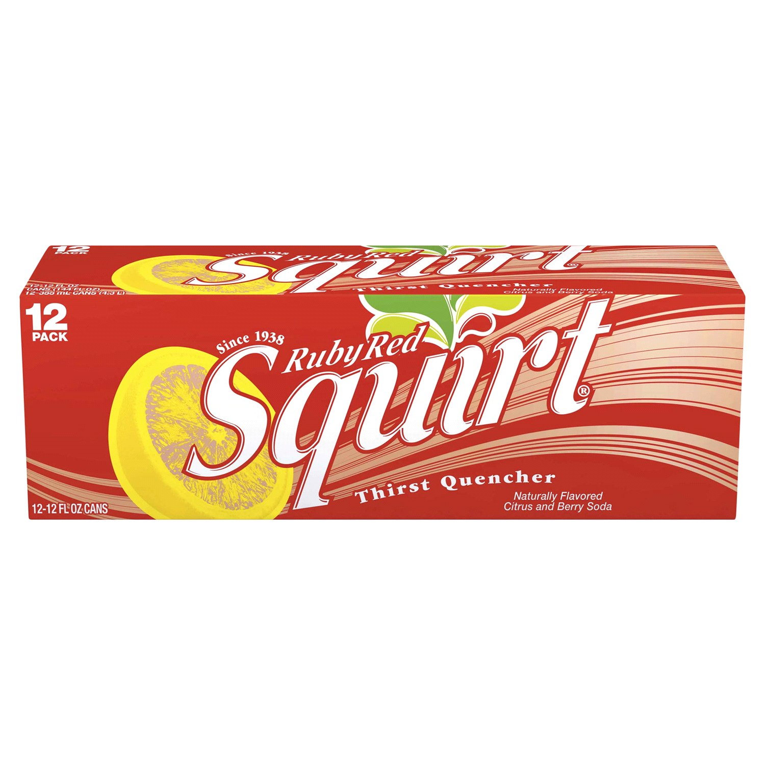 slide 1 of 5, Squirt Ruby Red Soda - 12 ct; 12 fl oz, 12 ct; 12 fl oz