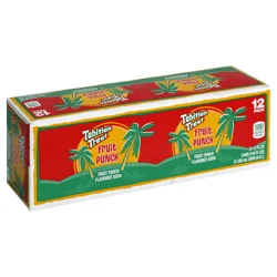 Tahitian Treat Fruit Punch Soda, 12 fl oz cans, 12 pack