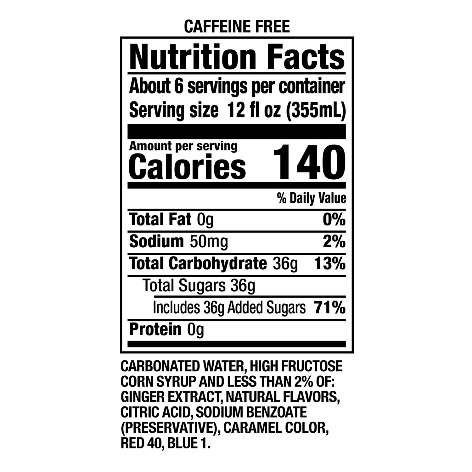 slide 2 of 2, Canada Dry Blackberry Ginger Ale Soda, 2 L bottle, 2.1 qt