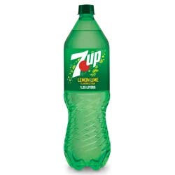 7UP Lemon Lime Soda, 1.25 L bottle