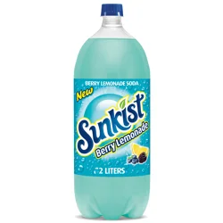 Sunkist Berry Lemonade Soda- 2 liter