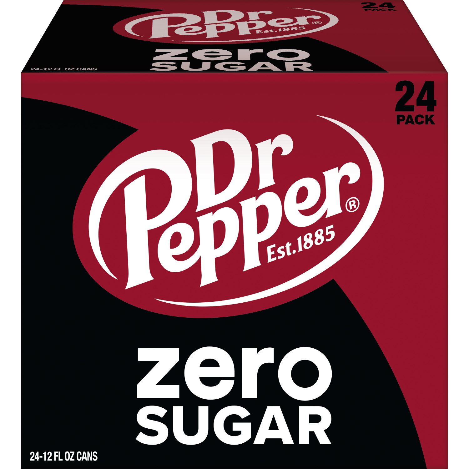 slide 4 of 5, Dr Pepper Zero Sugar 24 Pack Soda 24 ea, 24 ct; 12 oz