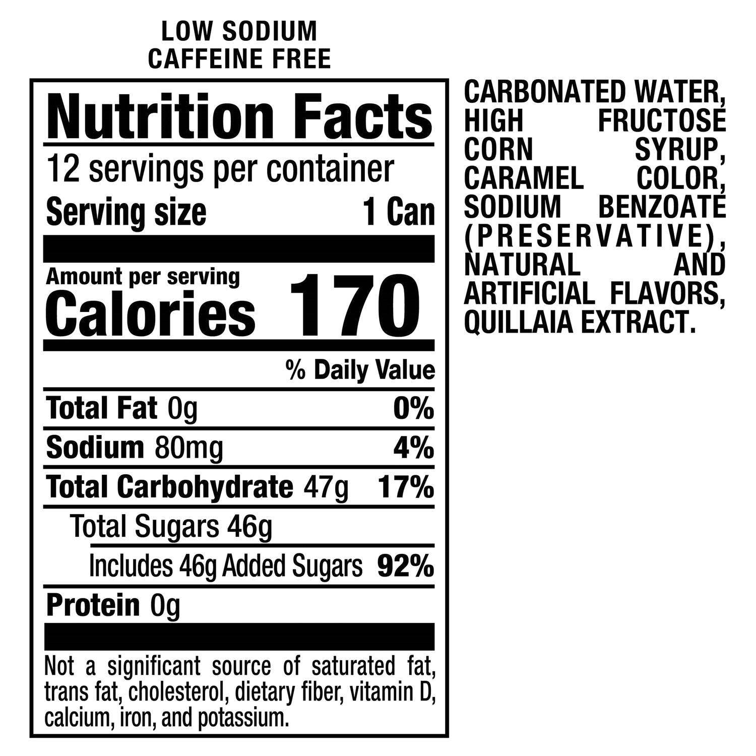 slide 2 of 5, A&W 12 Pack No Caffeine Soda 12-12 fl oz Cans, 12 ct; 12 fl oz