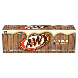A&W 12 Pack No Caffeine Soda 12-12 fl oz Cans