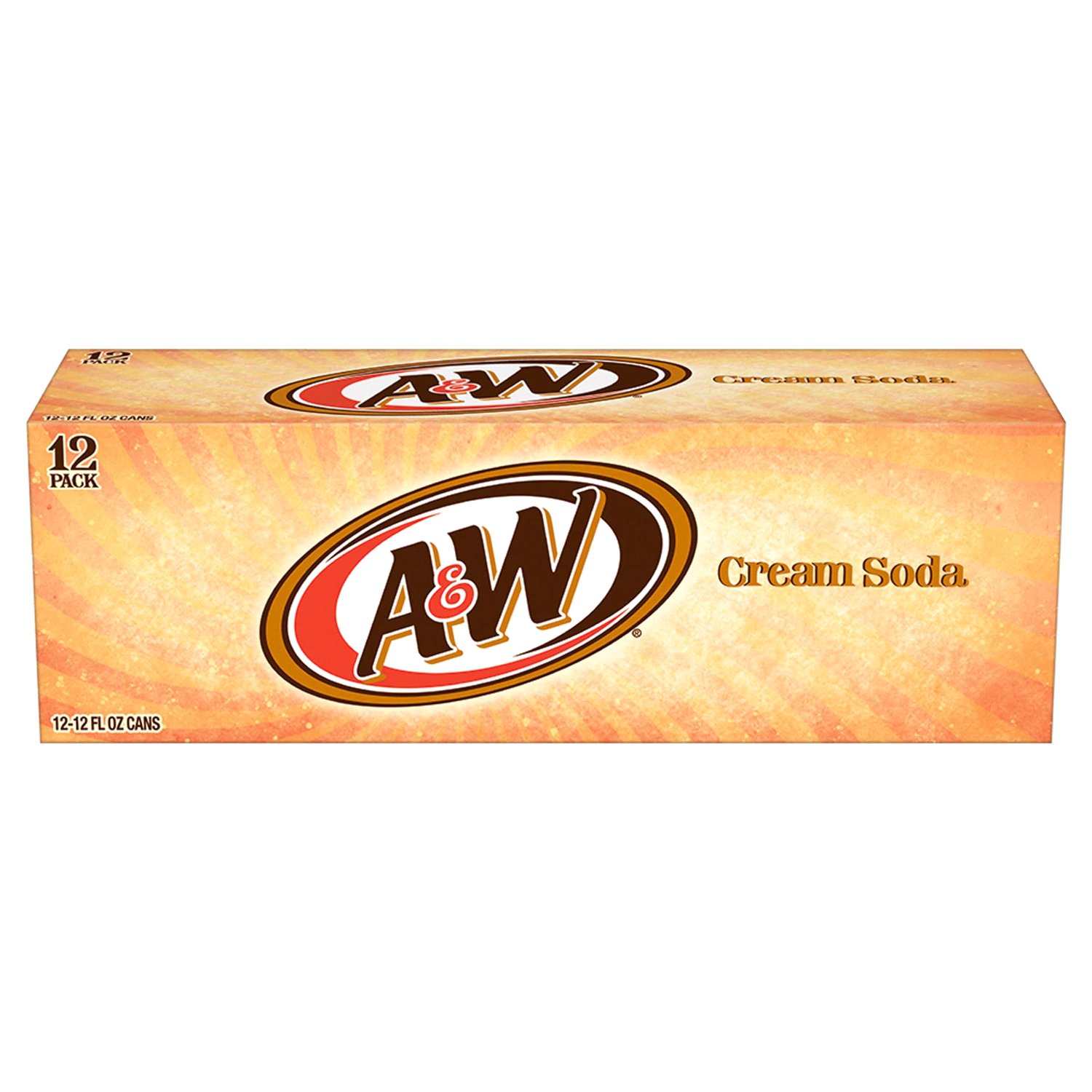 slide 1 of 5, A&W 12 Pack Cream Soda 12-12 fl oz Cans, 12 ct; 12 fl oz