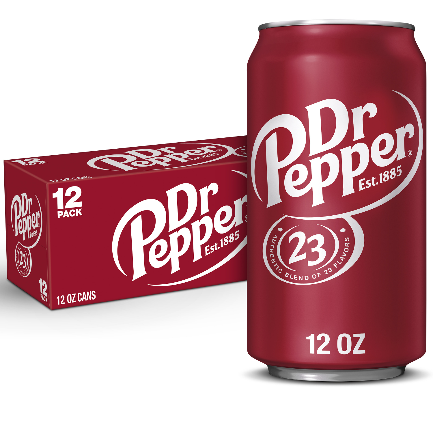 slide 4 of 5, Dr Pepper 12 Pack Soda 12-12 fl oz Cans, 12 ct; 12 fl oz