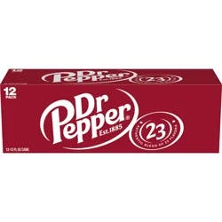 Dr Pepper 12 Pack Soda 12-12 fl oz Cans