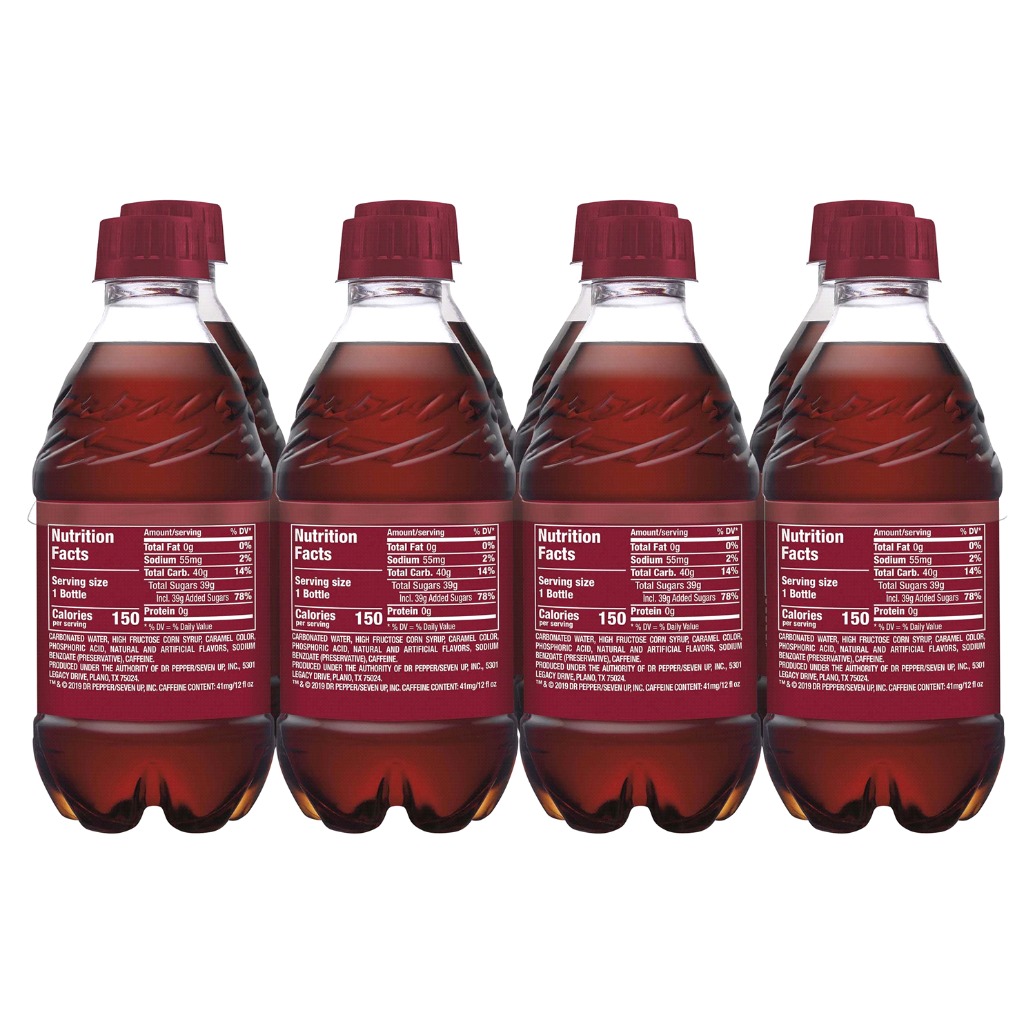 slide 4 of 5, Dr Pepper Soda, 12 fl oz bottles, 8 pack, 8 ct; 12 fl oz