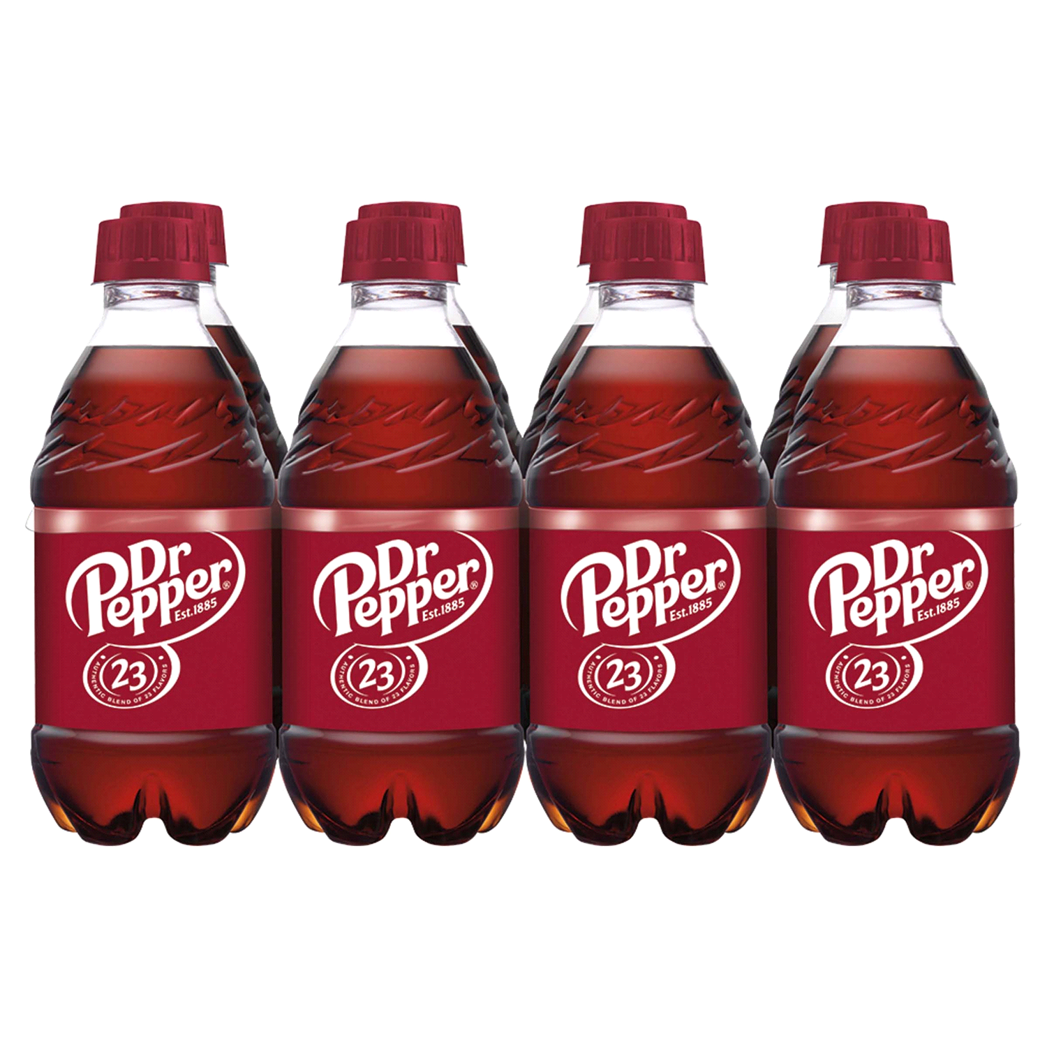 slide 5 of 5, Dr Pepper Soda, 12 fl oz bottles, 8 pack, 8 ct; 12 fl oz