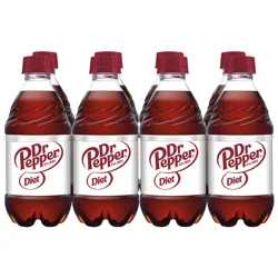 Dr Pepper Diet Soda 8 ea