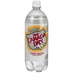 Canada Dry Zero Sugar Tonic Water, 1 L bottle