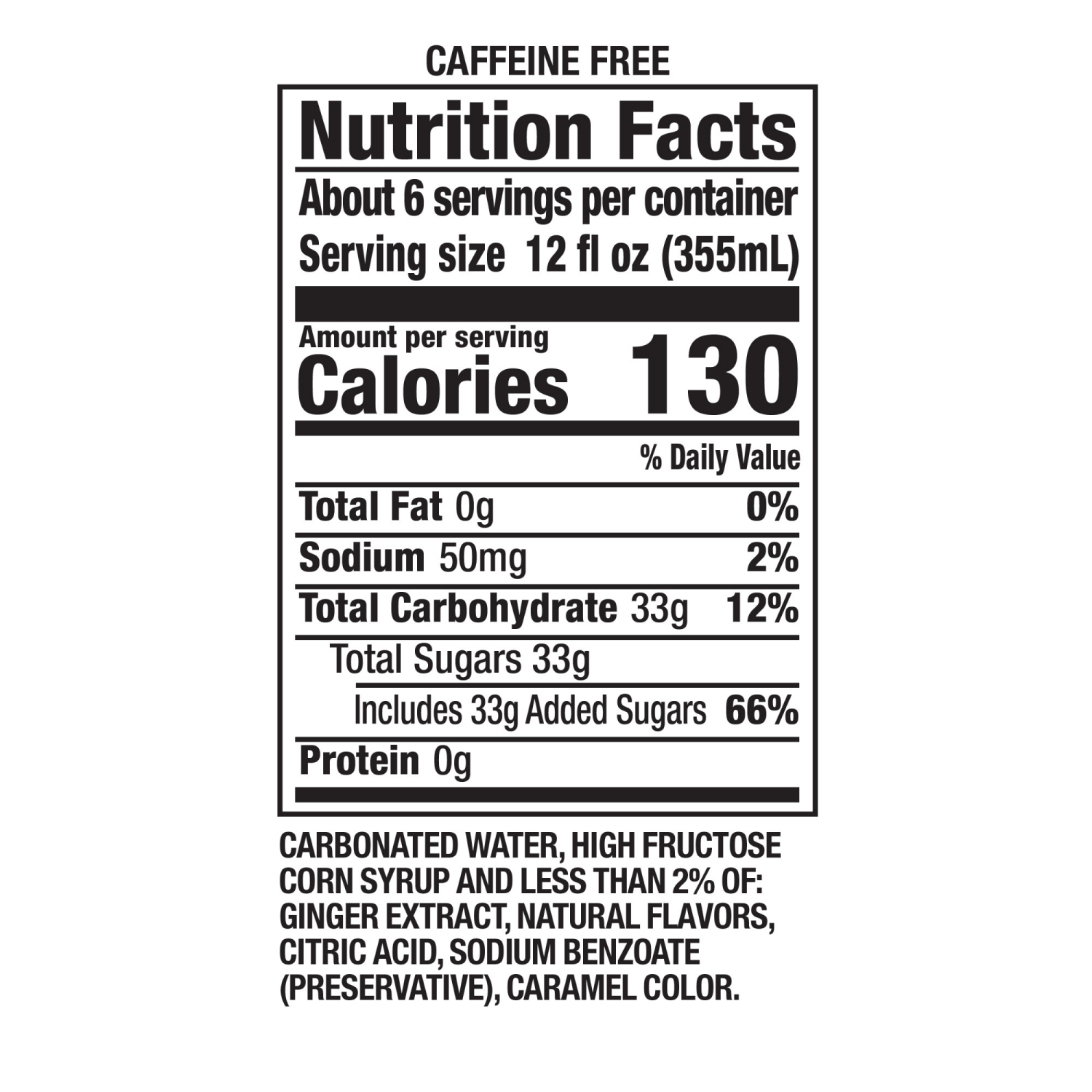 slide 4 of 4, Canada Dry Ginger Ale Soda, 2 L bottle, 2.1 qt