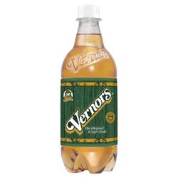 Vernors Ginger Soda, 20 fl oz bottle