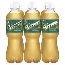 Vernors Ginger Soda, .5 L bottles, 6 pack