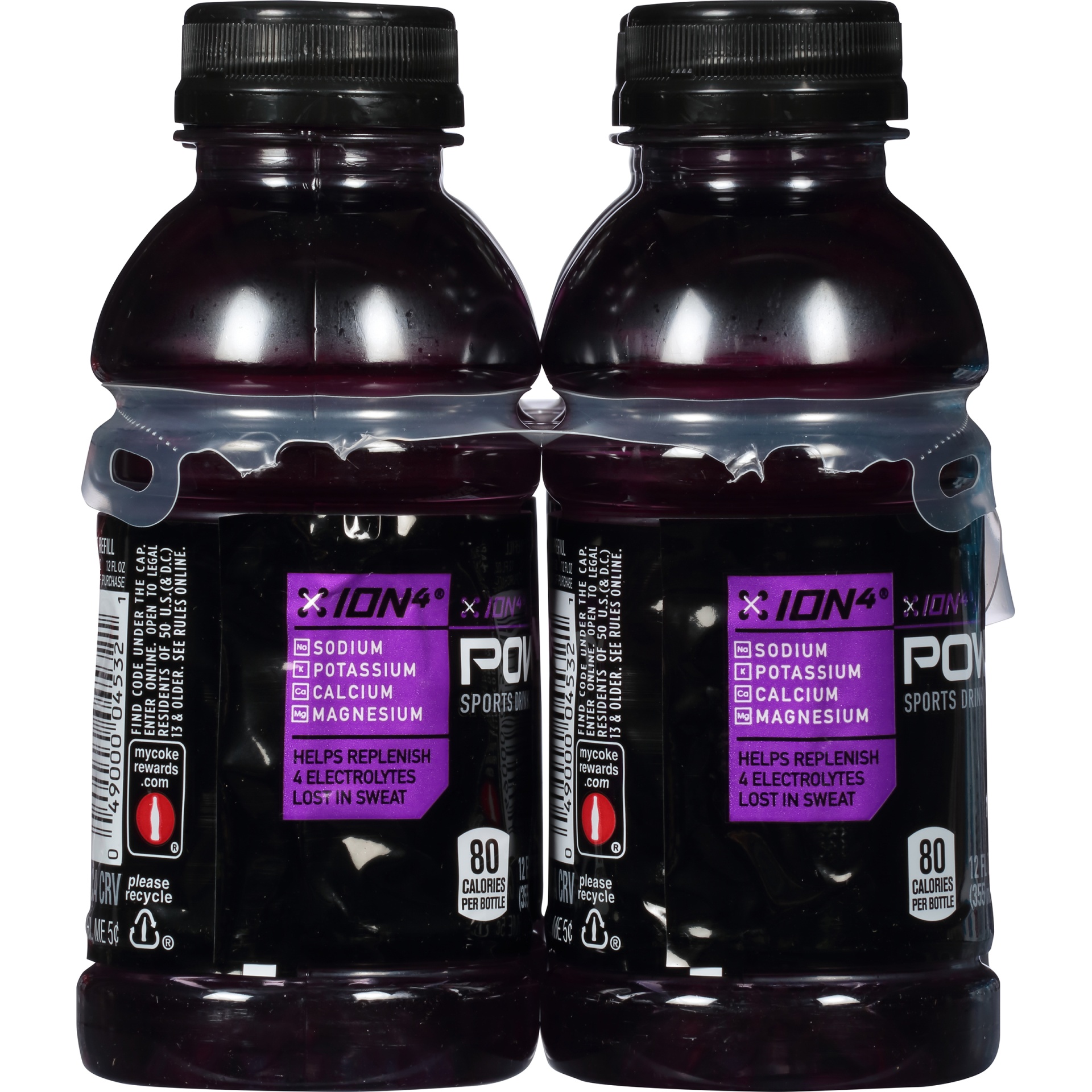 slide 3 of 7, Powerade Fruit Punch Sports Drink Bottles - 6 ct; 12 fl oz, 6 ct; 12 fl oz