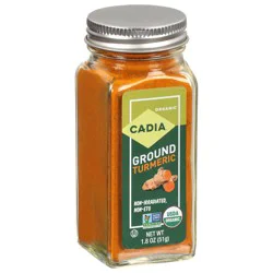 Cadia Organic Ground Turmeric 1.8 oz