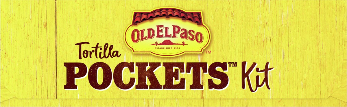 slide 4 of 9, Old El Paso Tortilla Pockets Dinner Kit, 12.4 oz, 12.4 oz