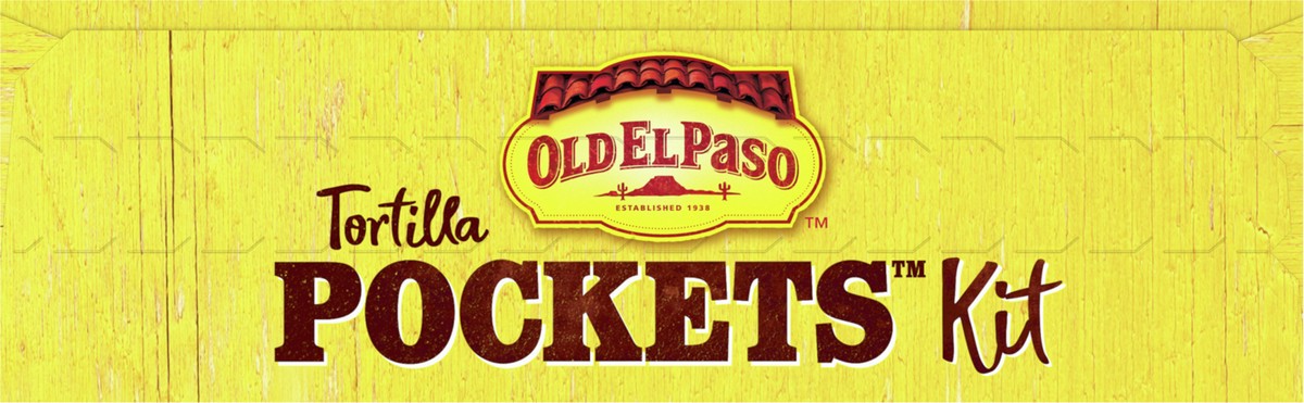 slide 6 of 9, Old El Paso Tortilla Pockets Dinner Kit, 12.4 oz, 12.4 oz