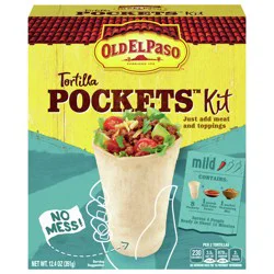 Old El Paso Tortilla Pockets Dinner Kit, 12.4 oz