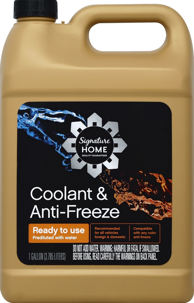 slide 3 of 3, Signature Coolant & Anti-Freeze 1 gl, 1 gal