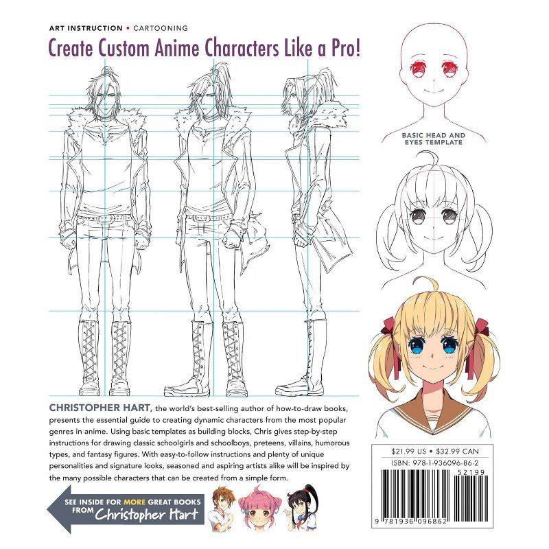 slide 8 of 8, Union Square & Co. The Master Guide to Drawing Anime, 1 - by Christopher Hart (Paperback), 1 ct