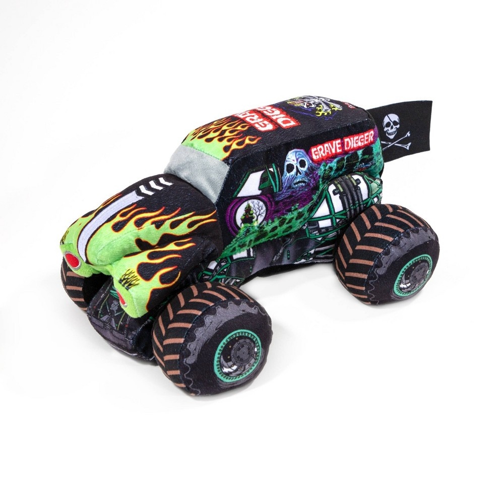 slide 4 of 5, Grave Digger Monster Jam Pillow Buddy, 1 ct